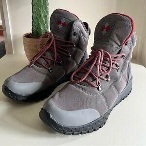 Columbia Men’s Fairbanks Rover Grey Hiking Boots NEW